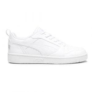 Puma Rebound V6 Baskets basses à lacets pour homme Blanc