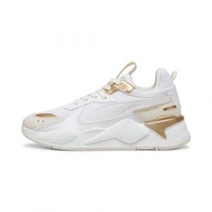 PUMA Baskets Femme Blanc et Or RS-X Glam