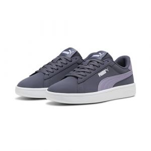 PUMA Sneakers Smash 3.0 Buck Enfant et Adolescent 35.5 Galactic Gray Pale Plum Purple