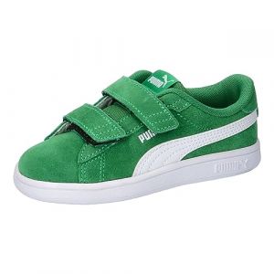 PUMA SMASH 3.0 SD V INF-ARCHIVE VERT-PUMA BLANC Mixte Enfant