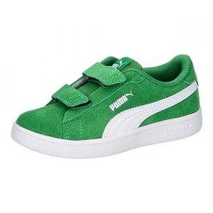 PUMA SMASH 3.0 SD V PS-ARCHIVE VERT-PUMA BLANC Mixte Enfant