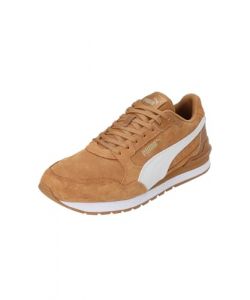 PUMA Sneakers en Daim St Runner v4 42 Desert Tan Vapor Gray Team Gold White Brown Beige