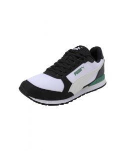 PUMA Sneakers en Mesh St Runner v3 42 White Alpine Snow Black Archive Green