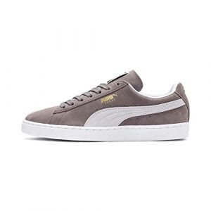 Puma - Suede Classic+ - Baskets mode - Mixte Adulte - Gris (steeple gray-white) - 40.5 EU