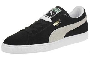 Puma - Suede Classic+ - Baskets mode - Mixte Adulte - Noir (black-white) - 40 EU