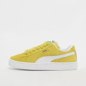 Suede XL Jr fresh pear/puma white, PUMA, PUMA Suede, en jaune, taille: 36