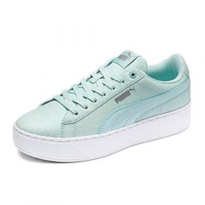 PUMA Girls Vikky Platform Glitz Jr Sneakers Basses