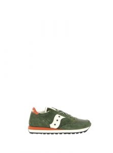 Saucony Baskets Jazz Original en Cuir Vert