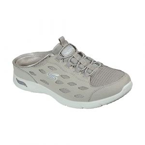 Skechers Women's Arch Fit Refine-Lucky Breeze Taupe 7.5 M