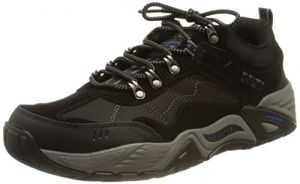 Skechers Arch Fit Recon Harbin Basket Homme Cuir Noir Avec Maille 43 EU