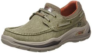 Skechers Arch Fit Motley Oven Basket Homme Peau 41 EU