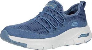 Skechers Arch Fit Lucky Thoughts Baskets Femme Navy Mesh/trim 35 EU