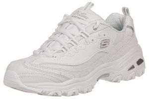 Skechers Skechers D'lites Fresh Start 11931-wsl Sneakers Basses Femme Blanc Argenté 41 EU