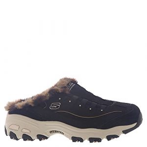 Skechers D'Lites - Plush Cloud Black 8 B (M)