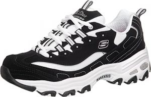 Skechers Femme D'Lites Biggest Fan Baskets Basses