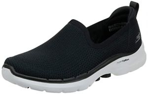 Skechers Women's GO Walk 6-Clear Virtue Sneaker