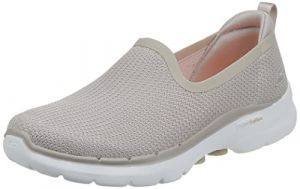 Skechers Women's GO Walk 6-Clear Virtue Sneaker