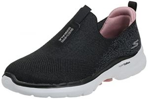 Skechers Femme Go Walk 6-Glimmerend Basket