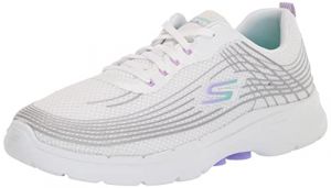 Skechers Femme GO Walk 6 Stunning Glow Baskets