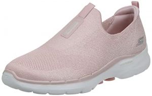 Skechers Femme Go Walk 6 Glimmering Basket