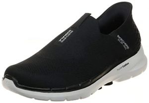 Skechers Homme Gowalk 6 Slip-ins ? Chaussures de Marche athlétiques à Enfiler | Baskets décontractées avec Mousse à mémoire de Forme