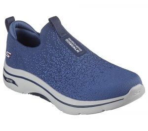 Skechers Homme Go Walk Arch Fit Linear Axis 2.0 Basket