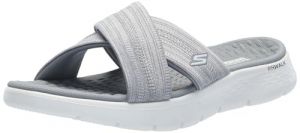 Skechers Femme O-t-g Womens Sandales Go Walk Flex impressionnées