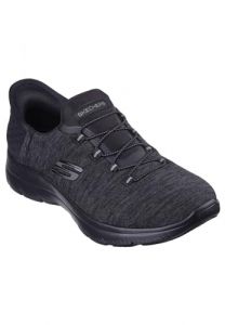 Skechers Slip Ins Summits BBK Noir Baskets Femme 149937