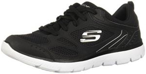 Skechers Women's Summit - Suited Black/White 38.5 EU