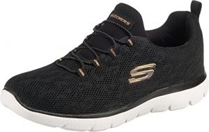 Skechers Femme Summits Leopard Spot Baskets