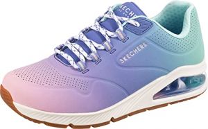 Skechers Femme Uno 2-Ondulations de Couleur Basket