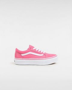 VANS Chaussures Old Skool Platform Ado (8-14 Ans) (honey Suckle) Youth Rose, Taille 38.5