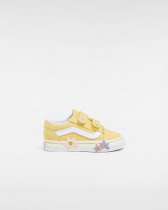 VANS Chaussures À Scratch Old Skool Bébé (1-4 Ans) (jaune) Toddler Jaune, Taille 26.5