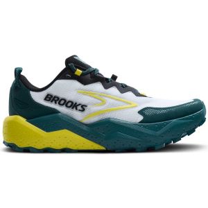 BROOKS Caldera 8 - Blanc / Bleu / Jaune - taille 45 1/2 2025