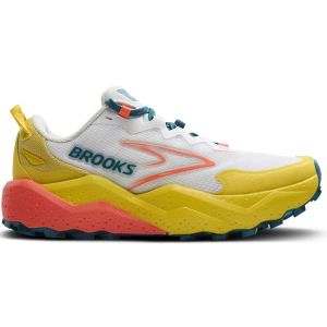 BROOKS Caldera 8 W - Blanc / Jaune / Orange - taille 41 2025