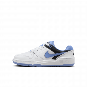 Chaussure Nike Full Force Low pour ado - Blanc