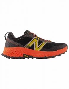 New Balance - Chaussures de trail en GORE-TEX - Hierro V7 Gore Tex Black/Orange W pour Femme 