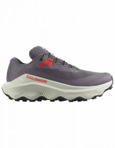 Salomon - Chaussures de trail - Ultra Glide 3 M Excalibur / Icicle / Neon Flame pour Homme 