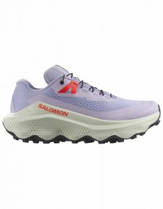 Salomon - Chaussures de trail - Ultra Glide 3 W Cosmic Sky / Icicle / Neon Flame pour Femme 