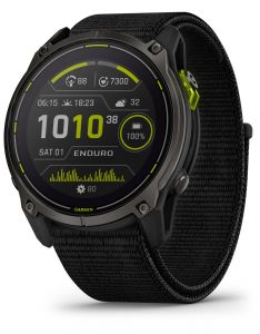 Garmin - Montre GPS - Enduro 3 51mm Sapphire Solar Titane/Carbon Gray  - Noir
