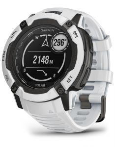 Garmin - Montre Gps - Instinct 2X Solar Whitestone  - Blanc