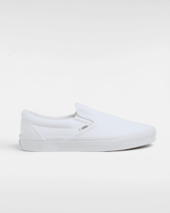 Vans - Chaussures Classic Slip-On, Homme, Blanc, Taille: 50