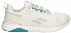 Chaussures de fitness Reebok NANOFLEX TR 2/BARELY GREY/TEAM TEAL/FOOTWEAR WHITE