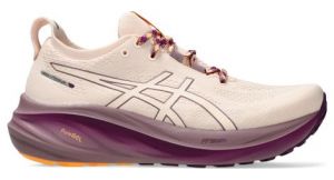 Chaussures running asics gel nimbus 26 tr rose violet femme
