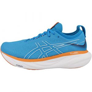ASICS Nimbus 25 Chaussure de Course sur Route pour Homme Azur Blanc 42 EU