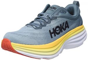 HOKA One One 1123202-GBMS Bondi 8 Running Shoes Male Goblin Blue/Mountain Spring 46