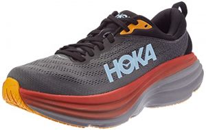 HOKA One One 1123202-ACTL Bondi 8 Running Shoes Male Anthracite/Castlerock 46
