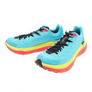 HOKA One One 1123161-SBDP Tecton X Running Shoes Male Scuba Blue/Diva Pink 44