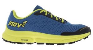 Chaussures de trail inov 8 trailfly ultra g 280 bleu jaune homme