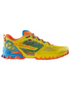 La Sportiva - Chaussures de trail - Bushido III Bamboo/Cherry Tomato pour Homme 